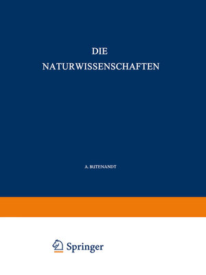 cover image of Die Naturwissenschaften